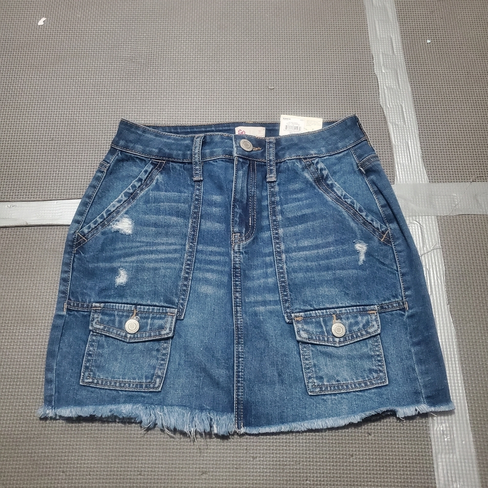 Nwt jean skirt